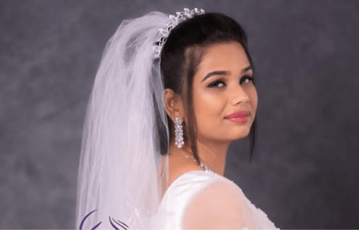 Christian Church Wedding Makeup in Pallavaram