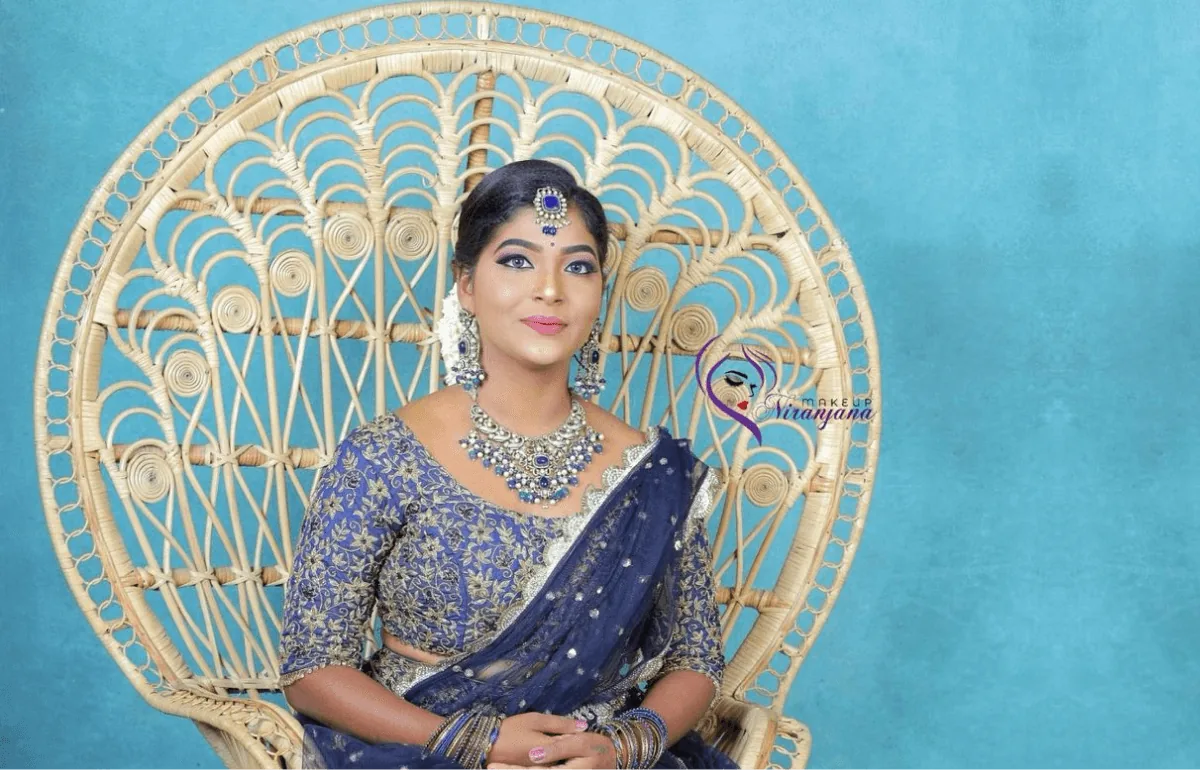 Reception Makeup for Hindu Wedding