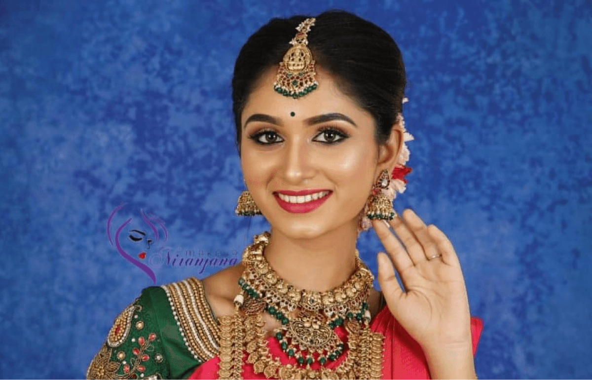 Traditional South Indian Bridal Makeup in Pallavaram
