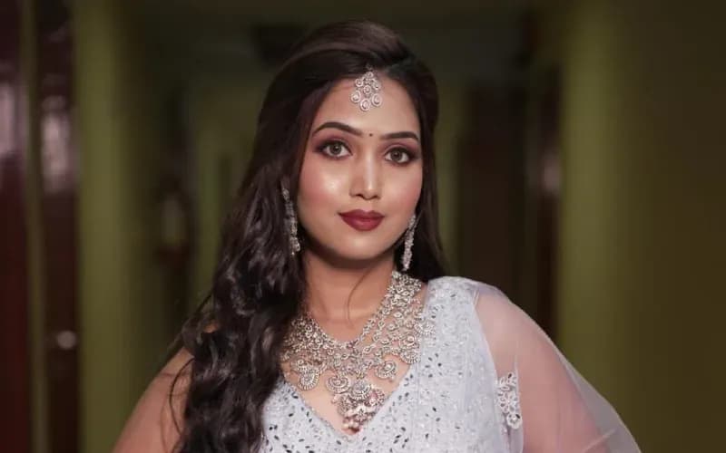 Reception Makeup for Hindu Wedding
