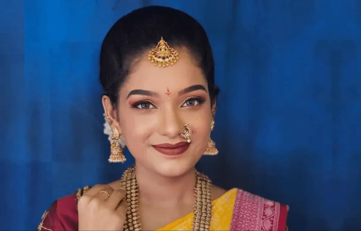 Unjal Ceremony Makeup