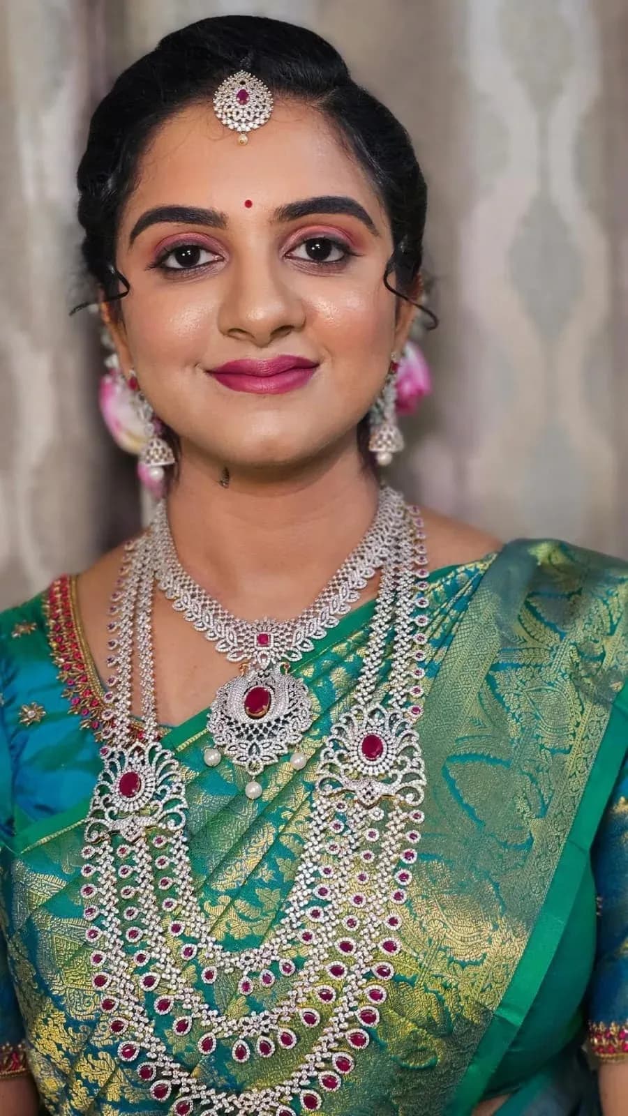 Engagement makeup look 1 by Makeup Niranjana, Chennai