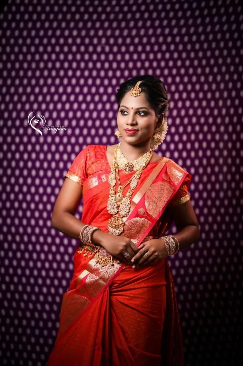 Engagement makeup look 5 by Makeup Niranjana, Chennai