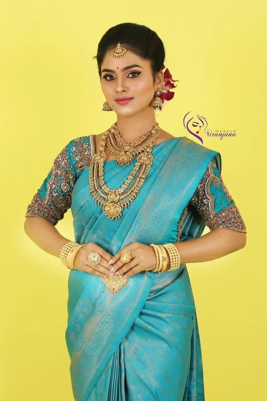 Engagement makeup look 11 by Makeup Niranjana, Chennai