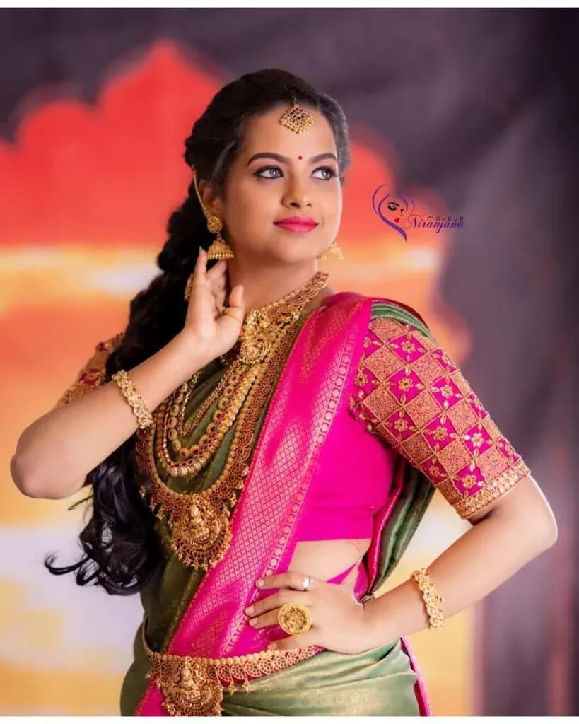 Engagement makeup look 13 by Makeup Niranjana, Chennai