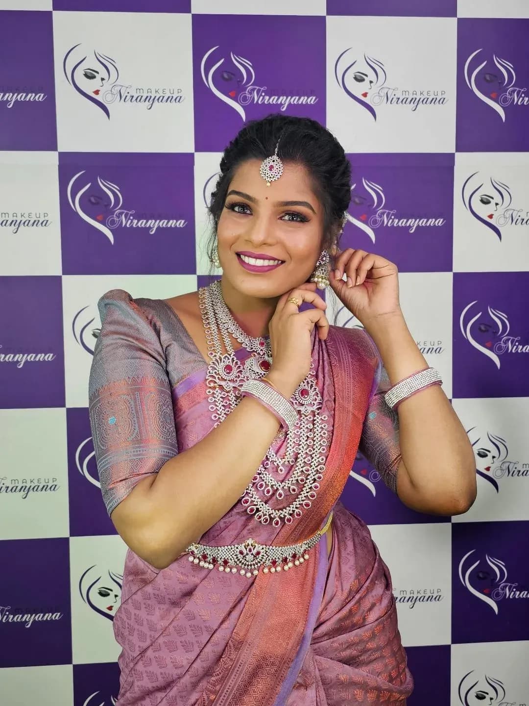 Engagement makeup look 15 by Makeup Niranjana, Chennai