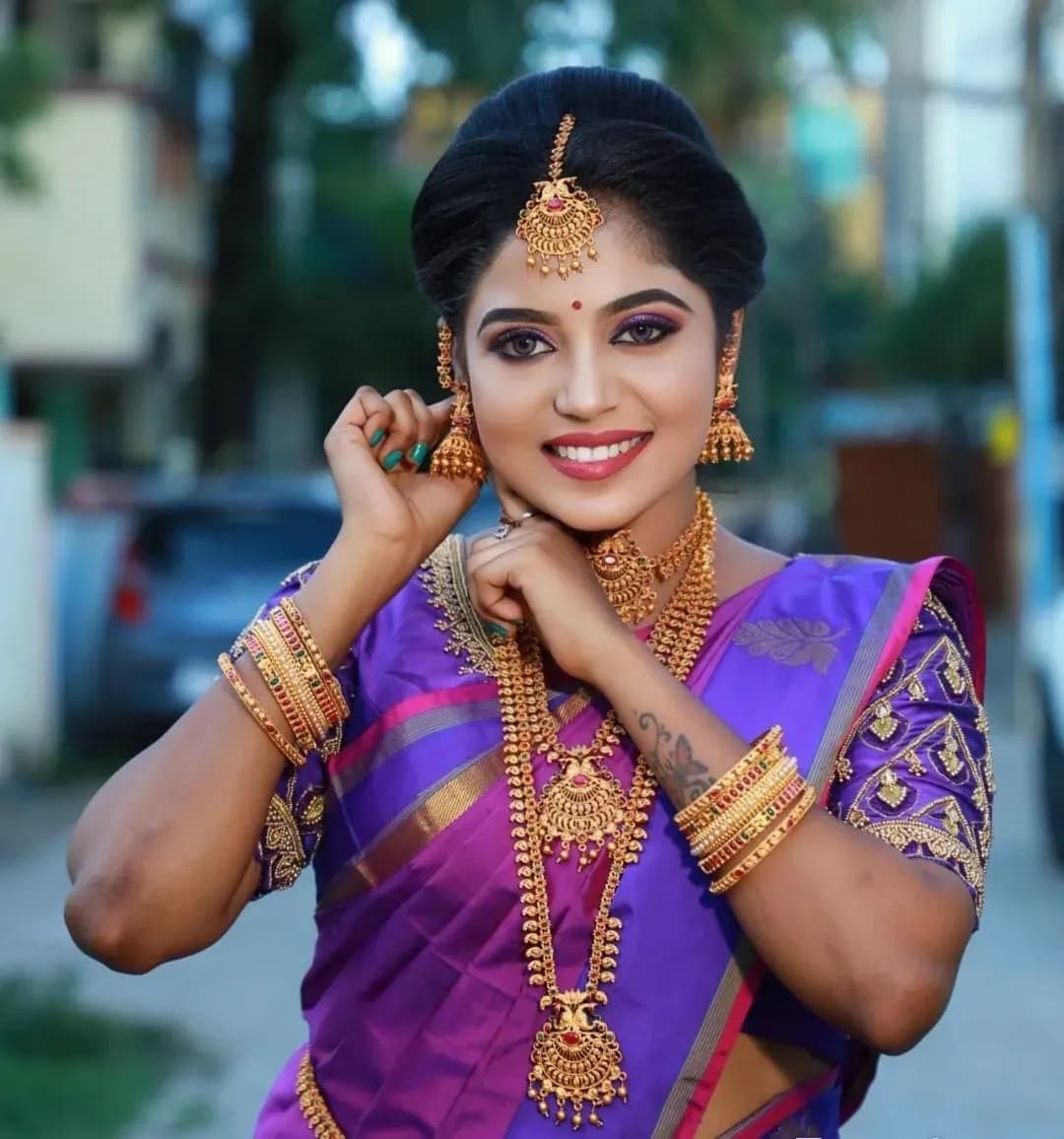 Engagement makeup look 16 by Makeup Niranjana, Chennai