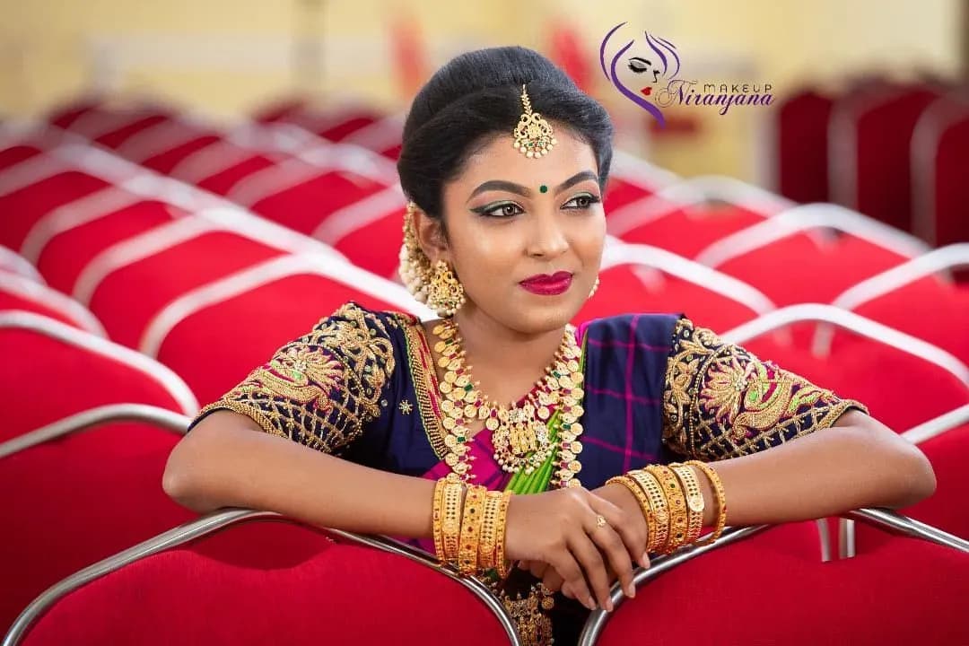 Engagement makeup look 17 by Makeup Niranjana, Chennai