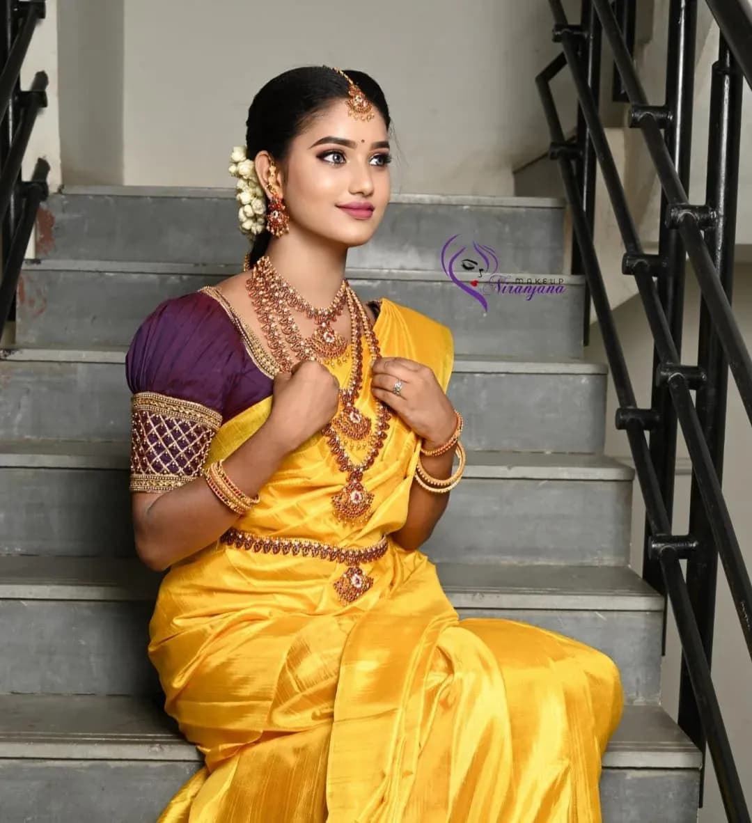 Engagement makeup look 19 by Makeup Niranjana, Chennai
