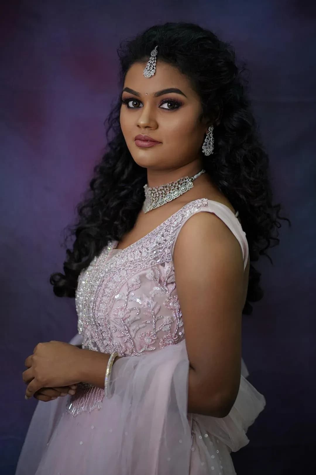 Reception makeup look 9 by Makeup Niranjana, Chennai