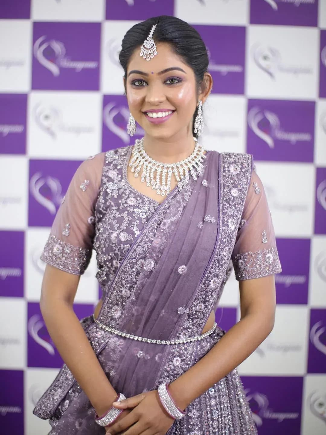Reception makeup look 14 by Makeup Niranjana, Chennai