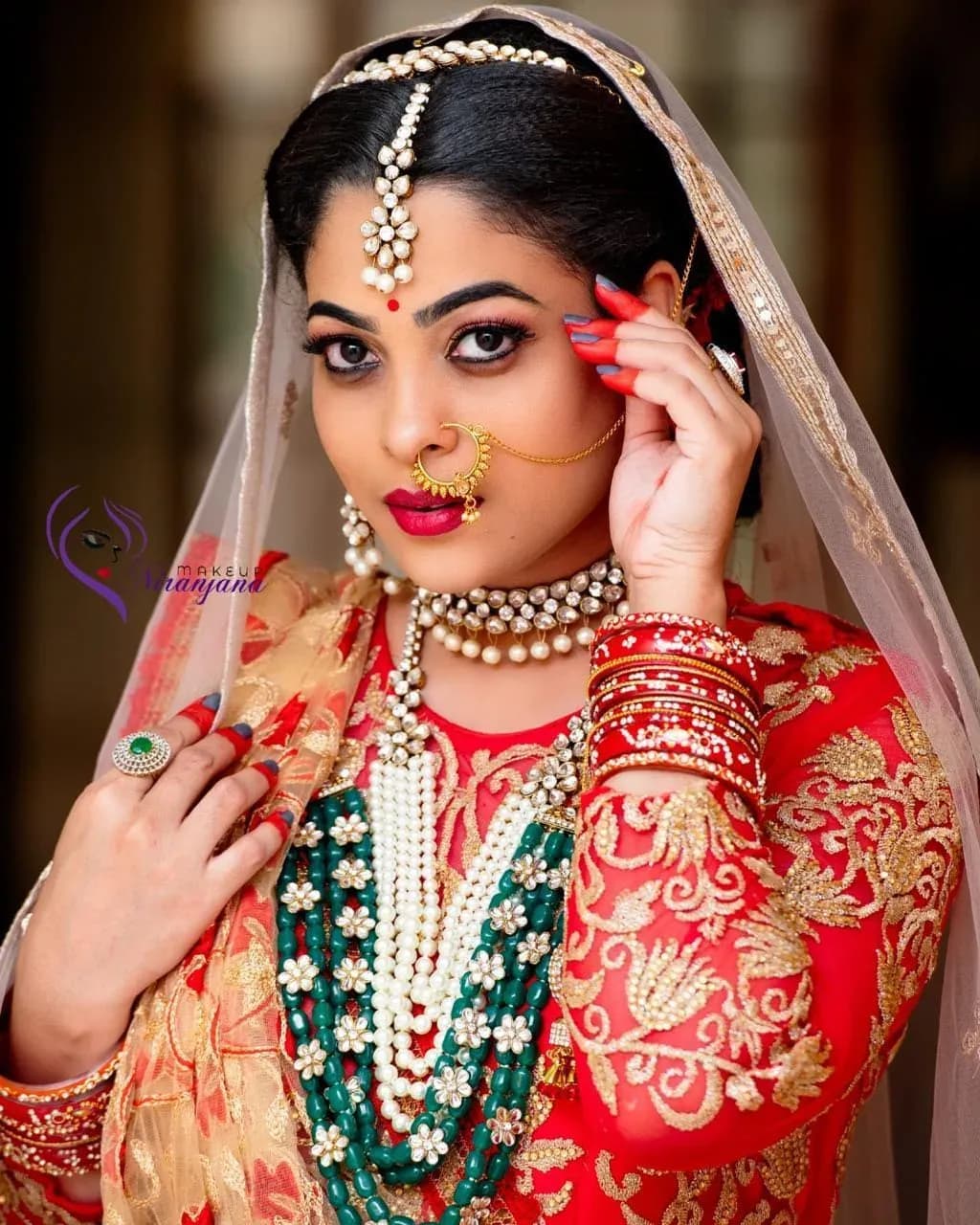 Reception makeup look 20 by Makeup Niranjana, Chennai