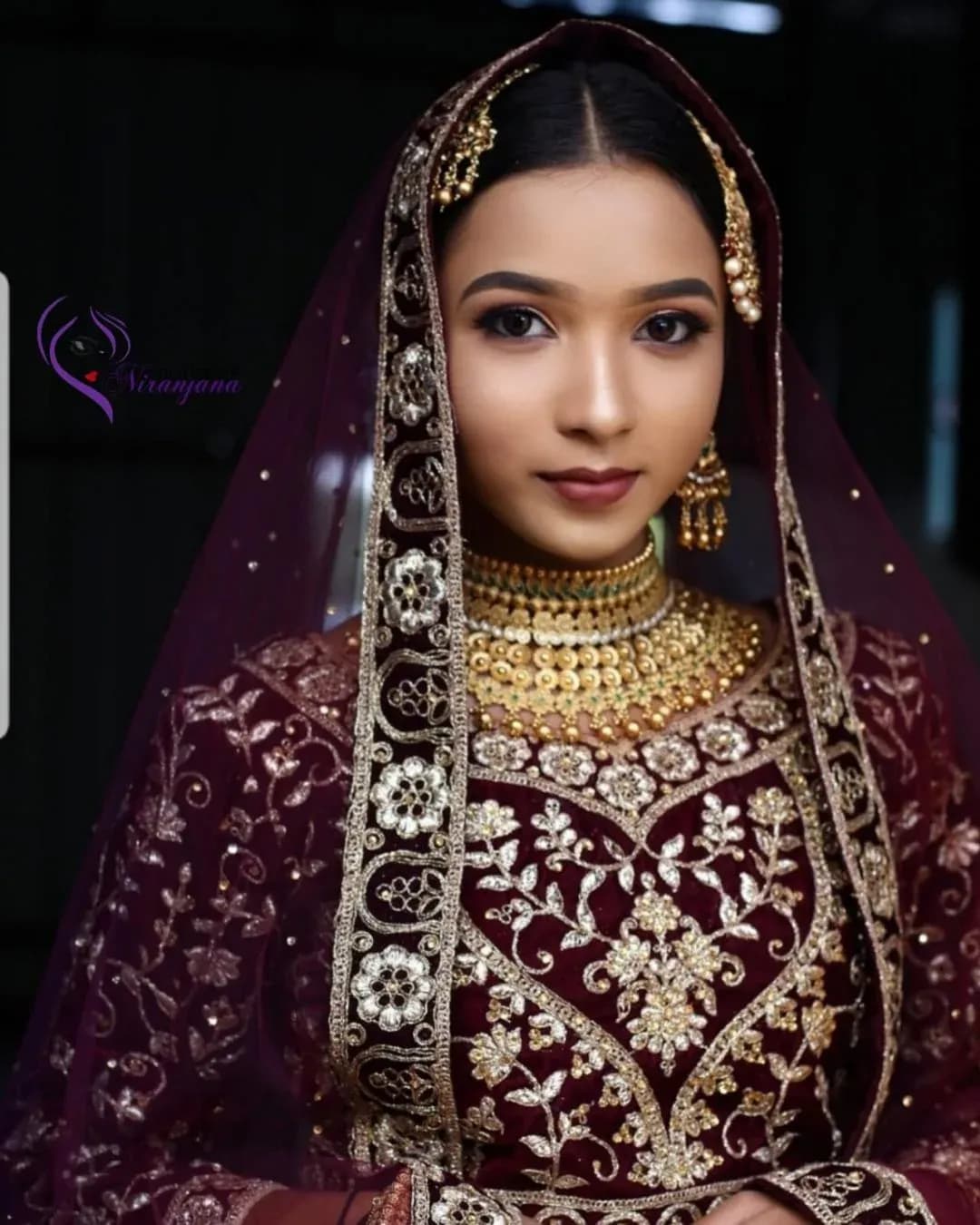 Walima bridal makeup look 1 by Makeup Niranjana, Chennai