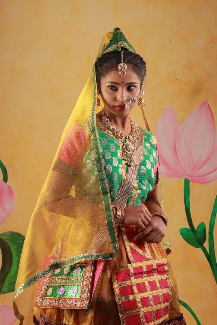 Puberty function makeup look 8 by Makeup Niranjana, Chennai