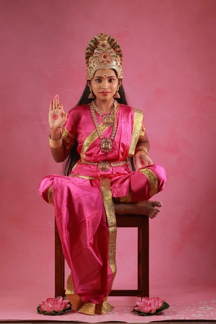 Puberty function makeup look 11 by Makeup Niranjana, Chennai