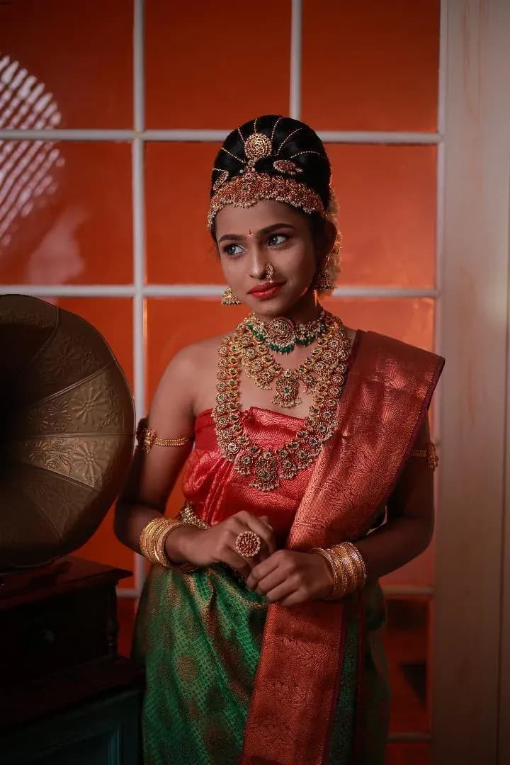 Puberty function makeup look 16 by Makeup Niranjana, Chennai