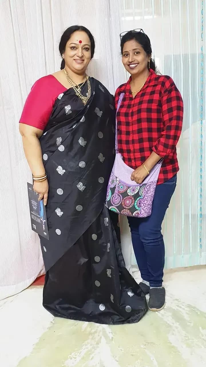 Behind the scenes — bridal makeup application by Niranjana, Chennai