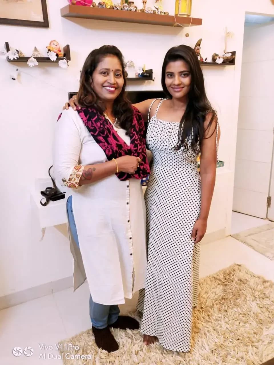 Behind the scenes — bridal makeup application by Niranjana, Chennai
